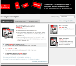 Economist Subscription