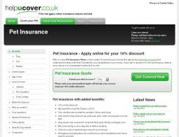 Helpucover Pet Insurance