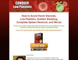 Conquer Low Platelets