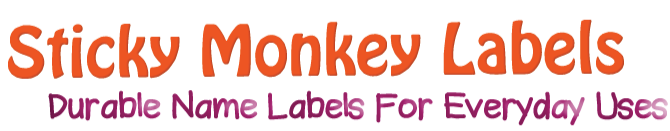 Sticky Monkey Labels