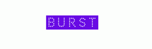Burst toothbrush