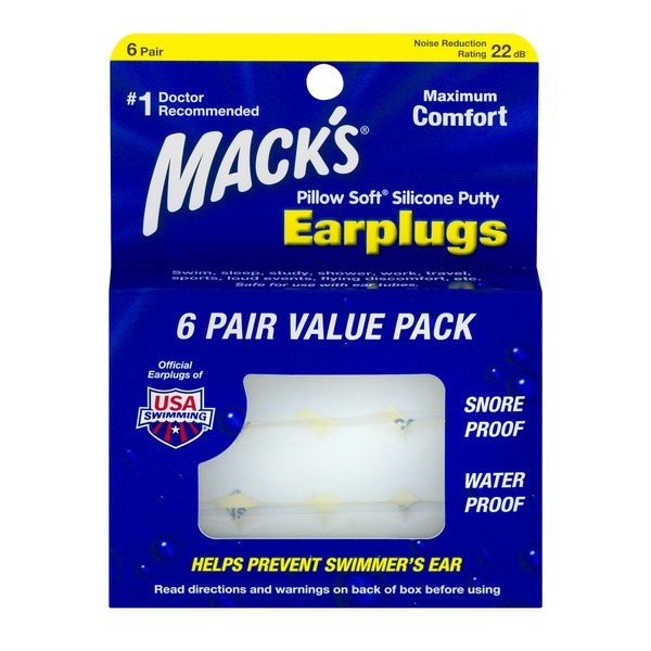 6.Mack’s Pillow Soft Silicone Putty