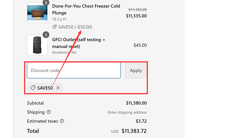 Fire Cold Plunge Coupon Codes