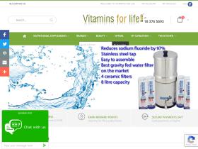 Vitamins for Life Promo Codes & Coupons