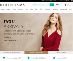 Debenhams Debenhams Coupons