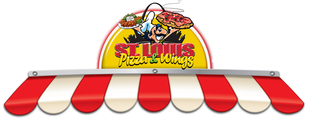 St. Louis Pizza and Wings Logo