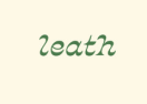 Leath 