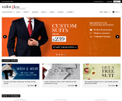 Tailor4Less UK Coupons and Promo Code