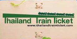 Thailand Train Ticket