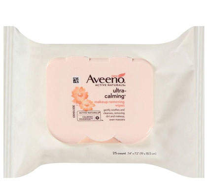 Aveeno Ultra-Calming Makeup Removing Wipes