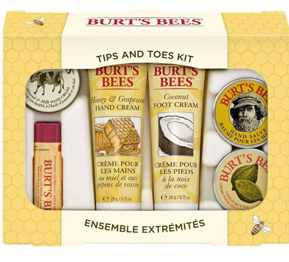 Burt's Bees Tips and Toes Kit Gift Set