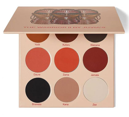 Juvia's Place Warrior II Eyeshadow Palette