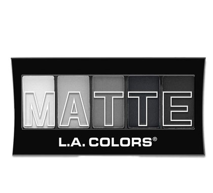 L.A. Colors 5 Color Matte Eyeshadow Palette