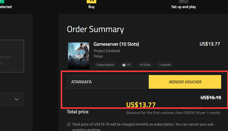 Nitrado Coupon Codes