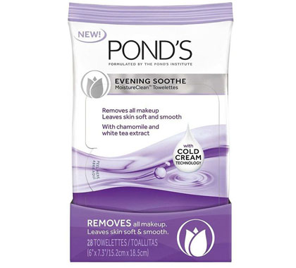 Pond's Evening Soothe MoistureClean Towelettes