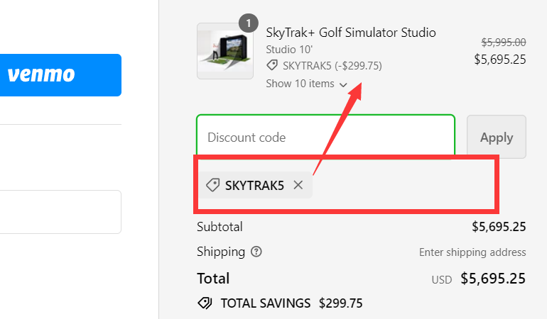 SKYTRAK GOLF discount codes