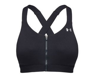 Under Armour Women's Eclipse High Impact Front Zip Sports Bra