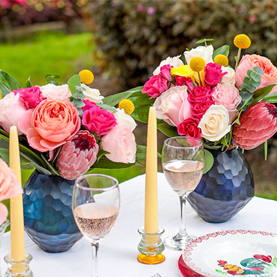 Spring Pre-arranged Centerpieces