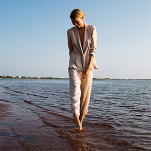 Easy Slip Dress - Linen