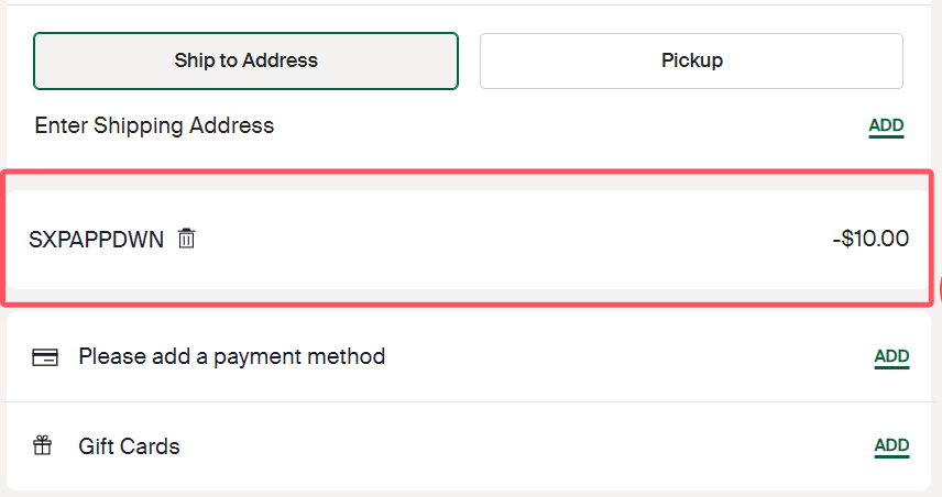 StockX coupons
