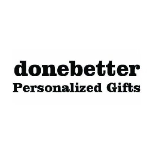 Donebetter Personalized Gifts