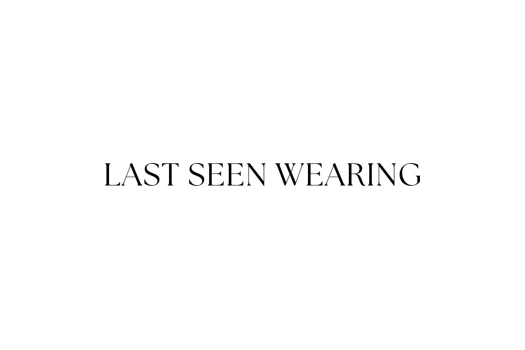 Last Seen Wearing Promo Codes & Coupons