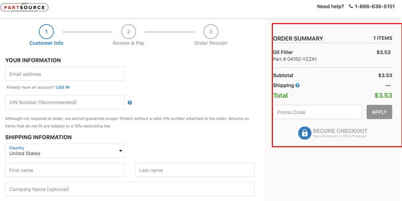 OEM Part Source Promo Codes