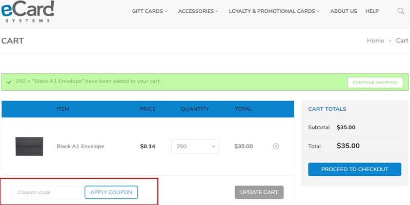 eCard Systems coupon code
