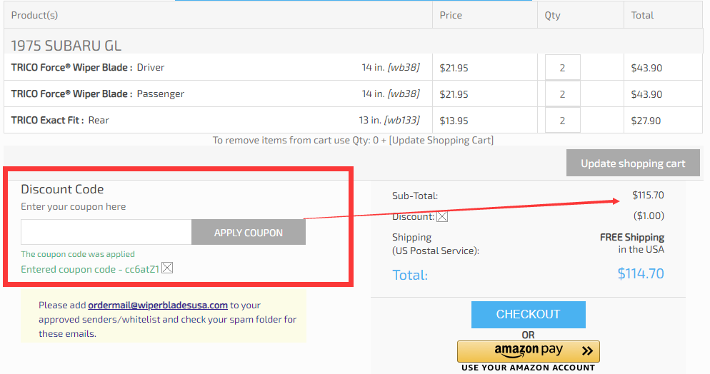 Wiper Blades USA Coupon Codes & Coupons Save 20 Off