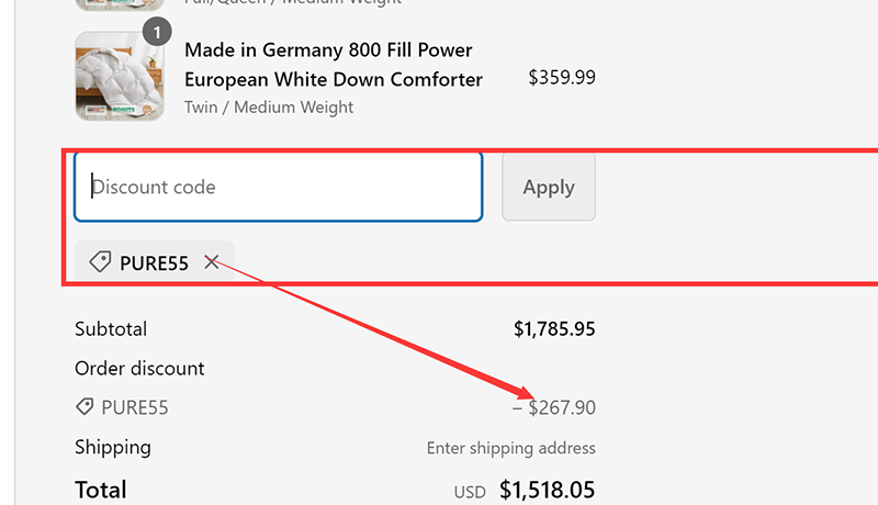 Puredown Coupon Codes