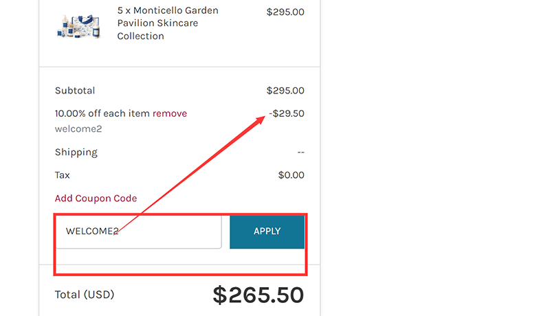 Monticello Coupon Codes