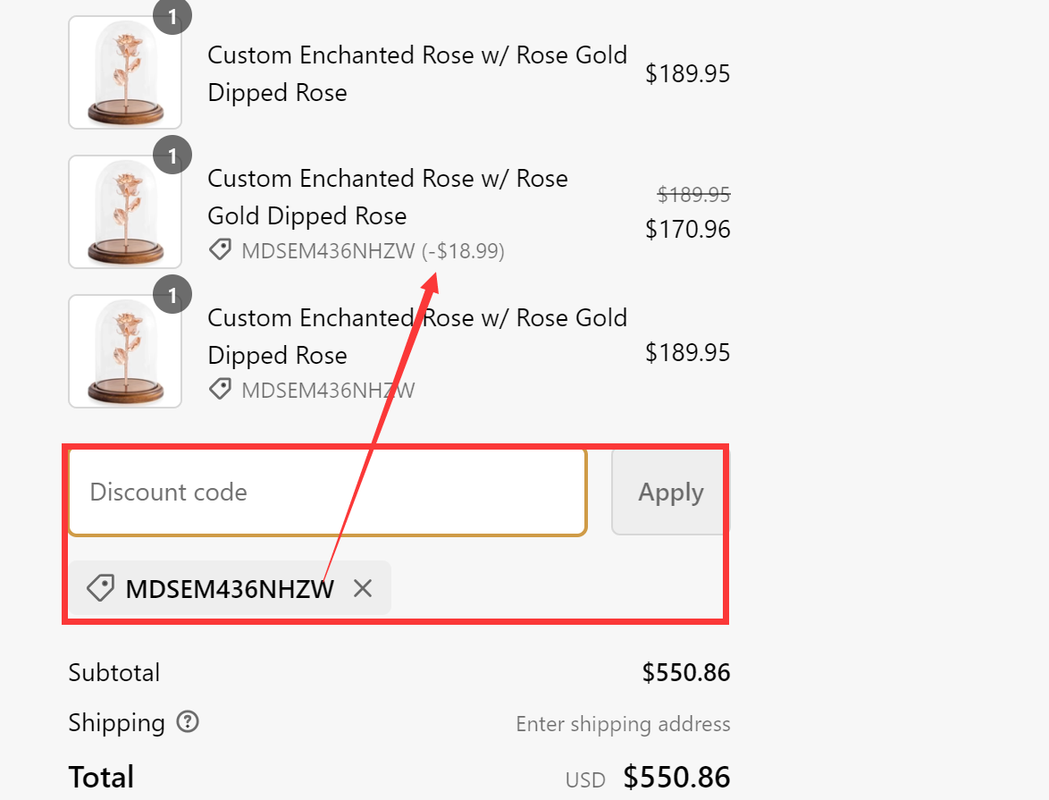 The Forever Rose Coupon Codes