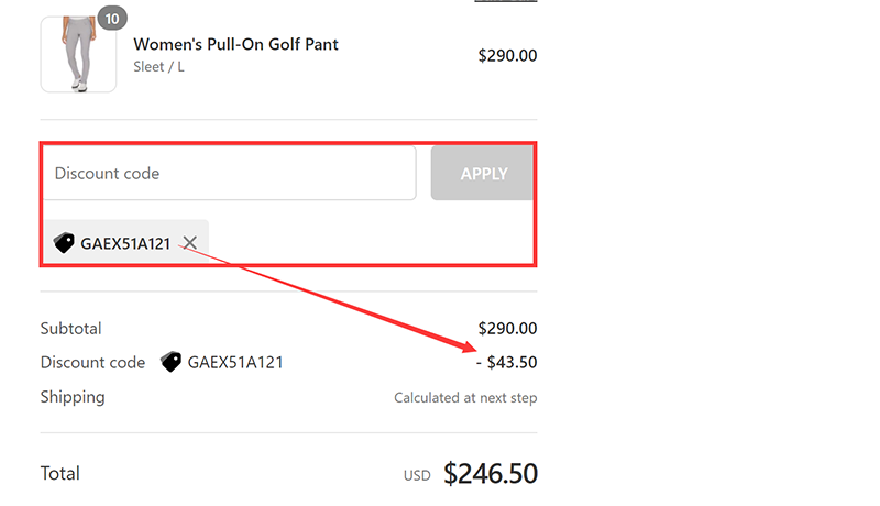 Golf Apparel Shop Coupon Codes