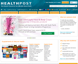 HealthPost New Zealand Promo Codes & Coupons