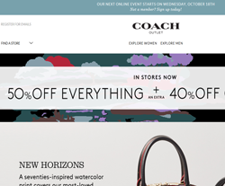 72% Off] Coach Outlet Coupon Codes & Promo Code