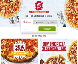 Pizza Hut UK Promo Codes & Coupons
