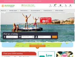 Eurocamp Ireland Promo Codes & Coupons