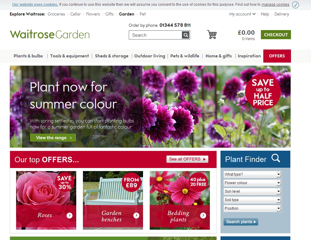[60 Off] Waitrose Garden Coupon Codes & Promo Code