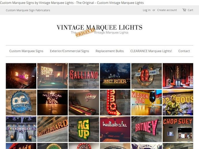 Top Vintage Marquee Lights Coupon Codes & Coupons 2023 Up to 32 Off